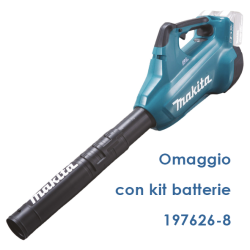 Set batterie + Caricabatterie Makita + Omaggio
